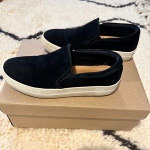 Steve Madden black suede Lando sneakers